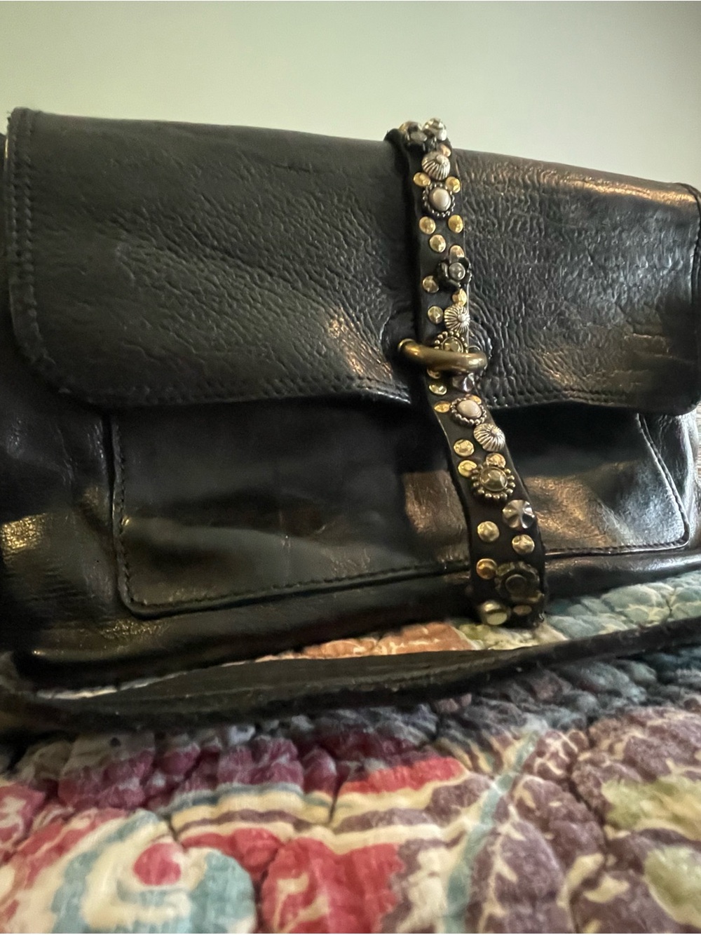 Vintage Authentic Campomaggi leather bag. Teodorano line.